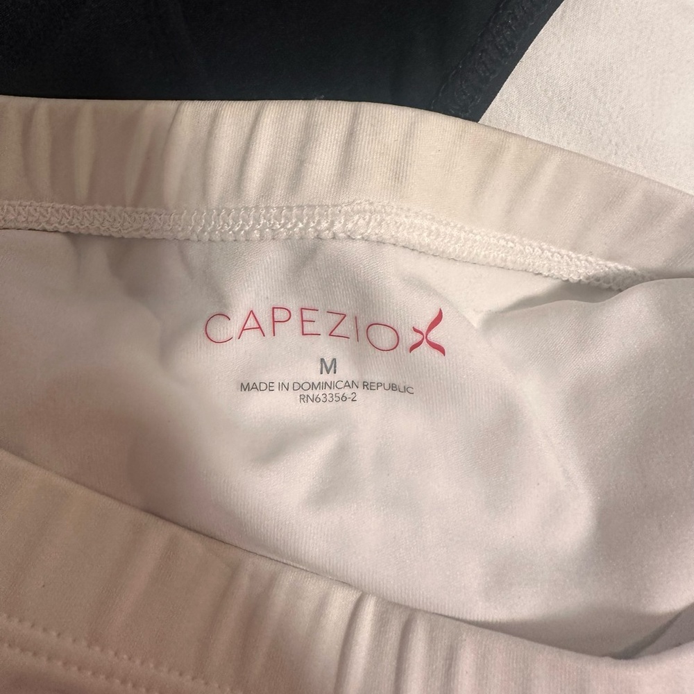 Capezio M white Briefs Worn once